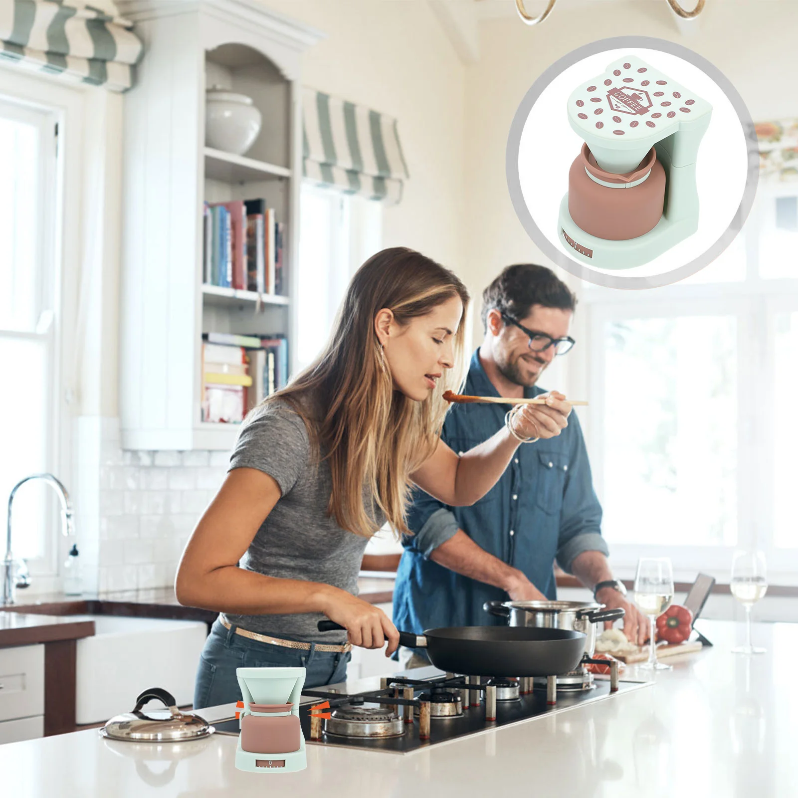 

1pc Mechanical Lovely Abs Countdown Timer For Kitchen Cooking Baking Time Management Tool Home Use Cartoon Timer Device