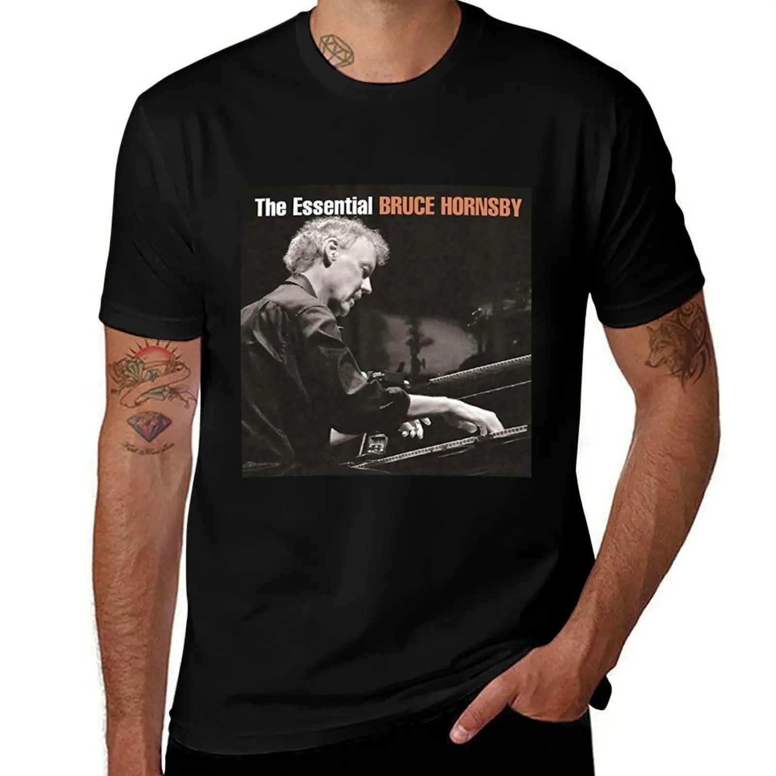 Футболка The Essential Bruce Hornsby, легкая спортивная базовая футболка