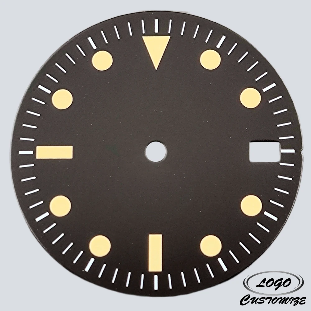 Customizable personalized LOGO watch dial 28.5mm dial suitable for NH34/NH35/NH36 movement watch accessories NH35 dial