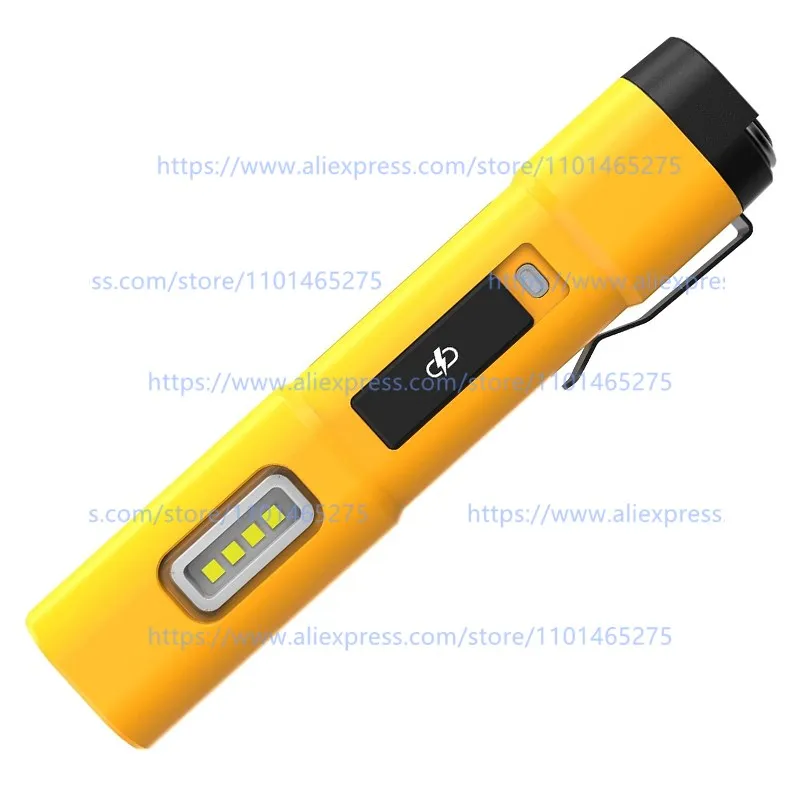 DEWALT DCL183 LED Flashlight IP54 3-Modes Spot Side Lighting USB Rechargeable LED Flashlight