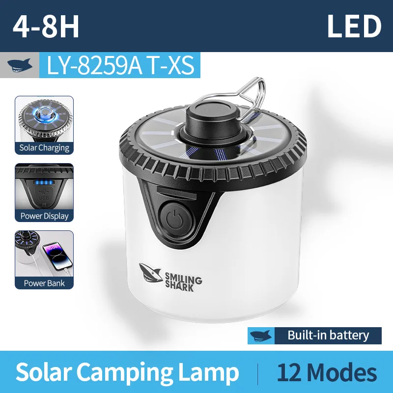 Outdoor Solar Camping Light With Electronic Display Output Desk Lamp Outdoor Camping Bar Light Table Light Lantern