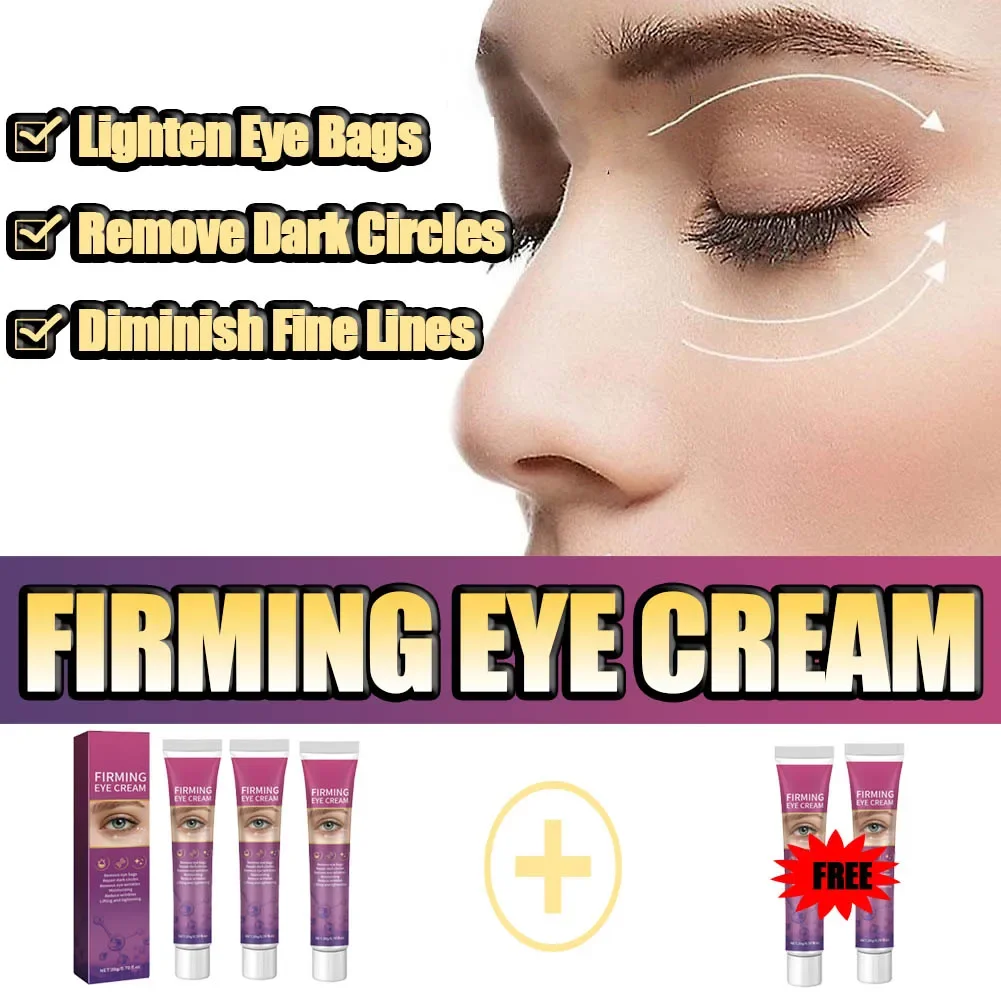 

Firming Eye Cream Lighten Eye Bags Anti Wrinkle Remove Dark Circles Diminish Fine Lines Dark Circles Moisturizes Eye Care