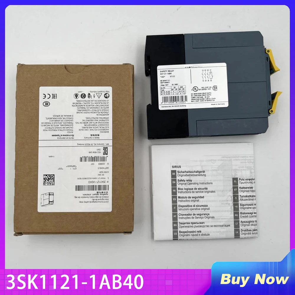 

Для реле безопасности SIRIUS 3SK1121-1AB40