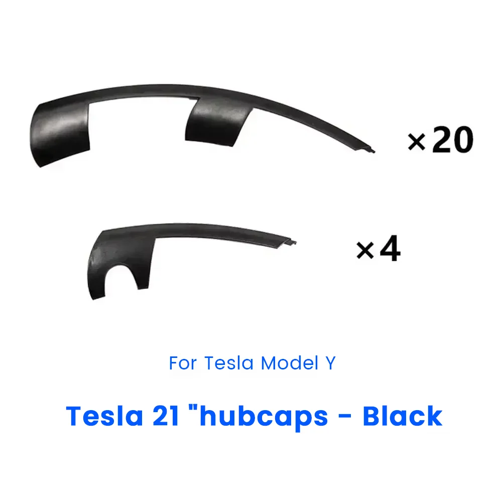 21 بوصة غطاء محور التوربينات غطاء الاطارات حافة التصحيح ل نموذج Y 2021-2023 حماة ABS حافة حامي 2024 اكسسوارات
