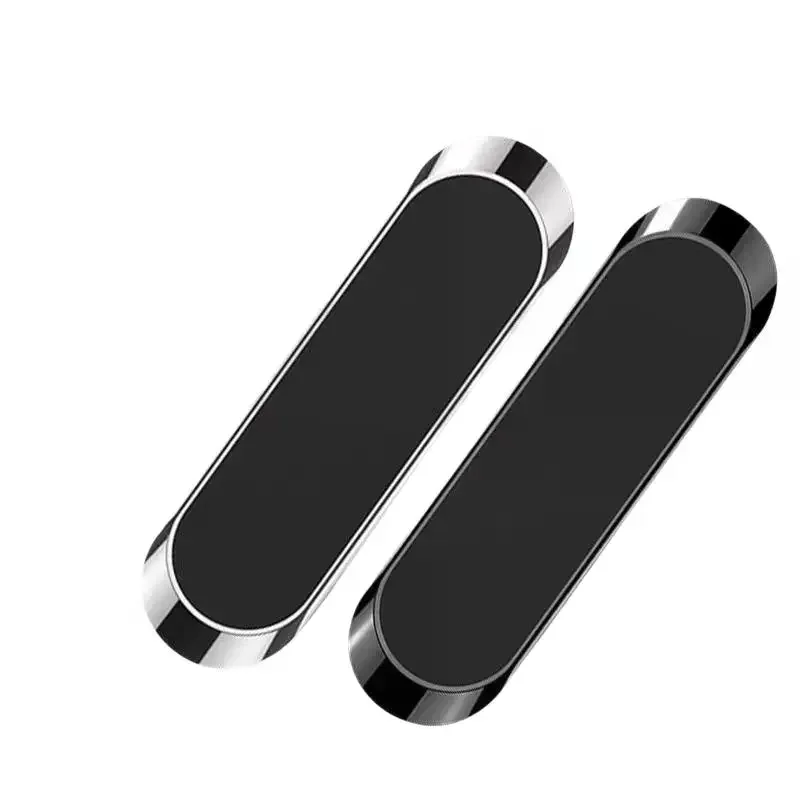 Magnetic Car Phone Holder With Strong Magnet Adhesive Backing For Dashboard Driving Use