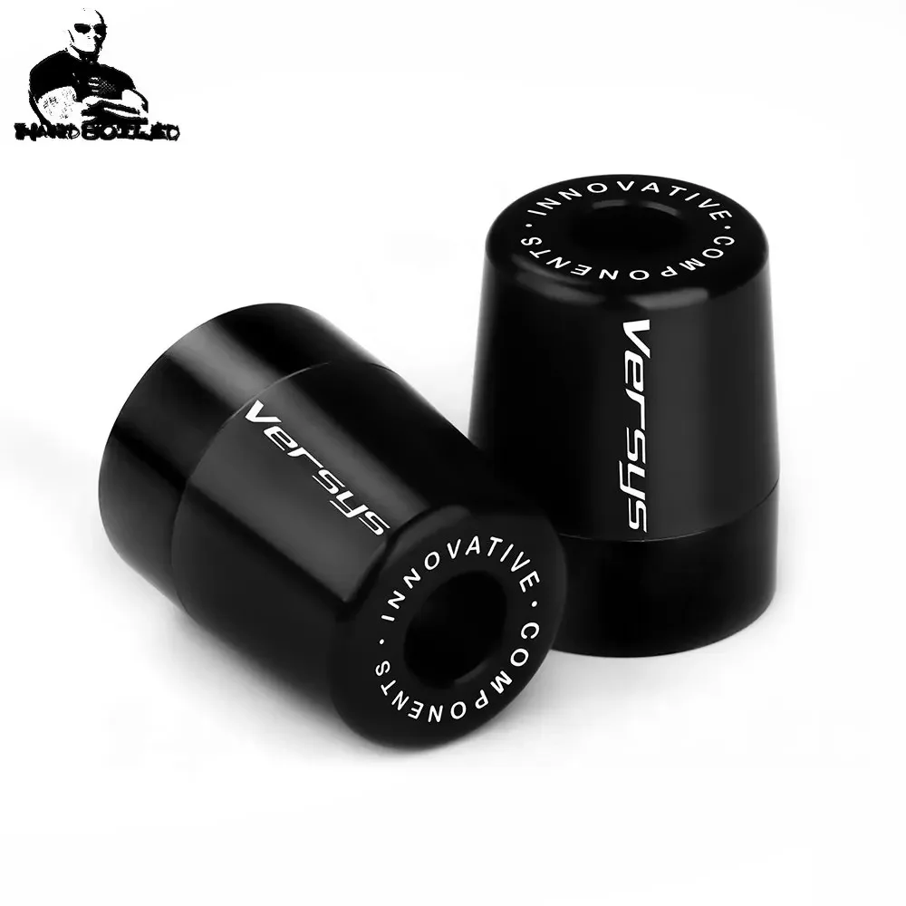 For Kawasaki Versys-X 250 300 Versys 650 1000 250x 300x New 2023 Motorcycle Handle Bar End Weight Handlebar Grips Cap Plug