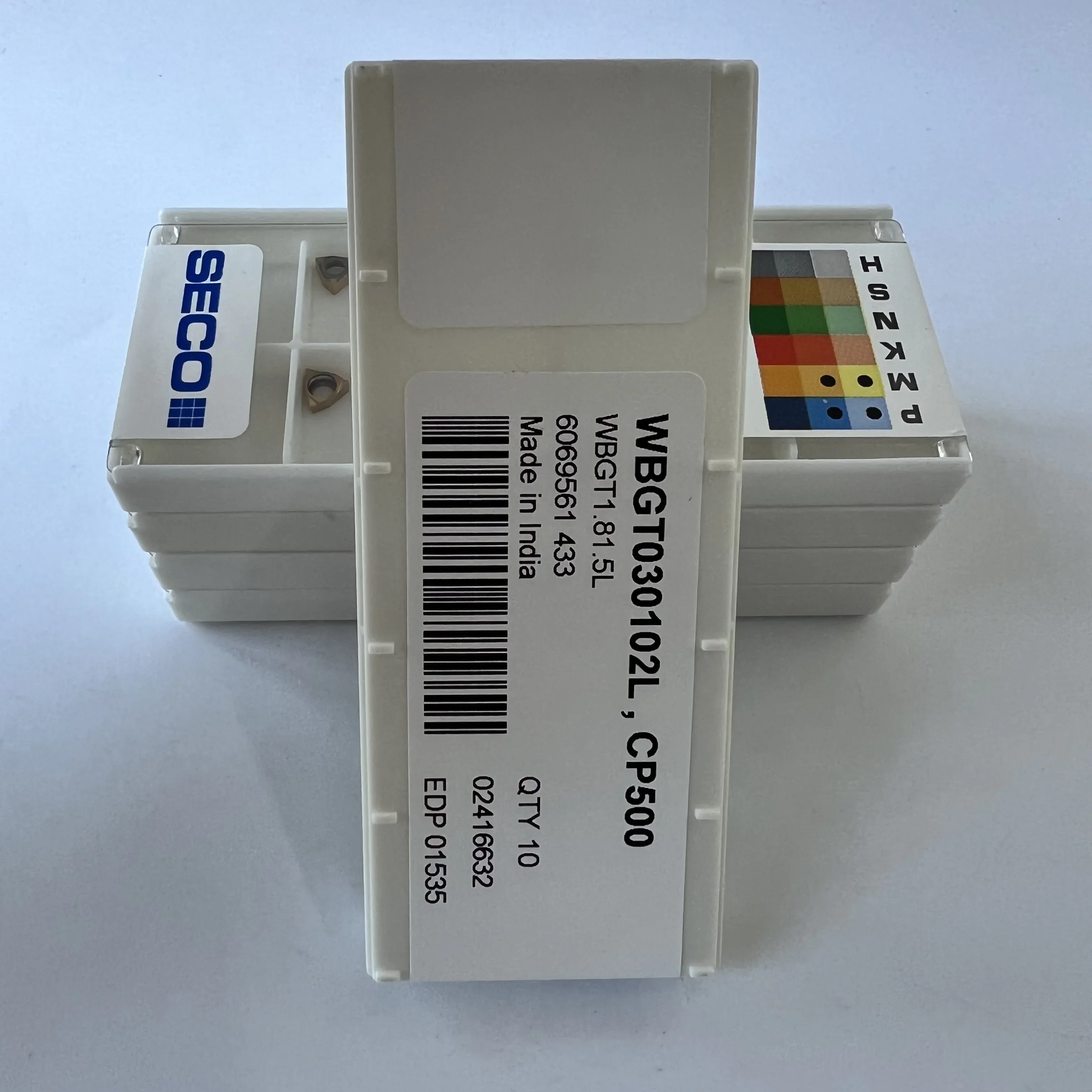 

WBGT030102L,CP500 /Original genuine CNC alloy blade 10 PCS
