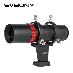Svbony SV165 Finder Scope do teleskopu 40mm Mini przenośna luneta prowadząca F4 160mm z wieloma powłokami i wbudowanym koncentratorem spiralnym