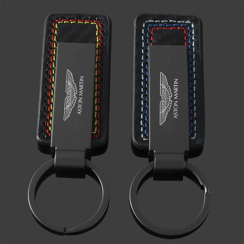 Aston Martin 3D Metalen Sleutelhanger - Elegante metallic afwerking detail