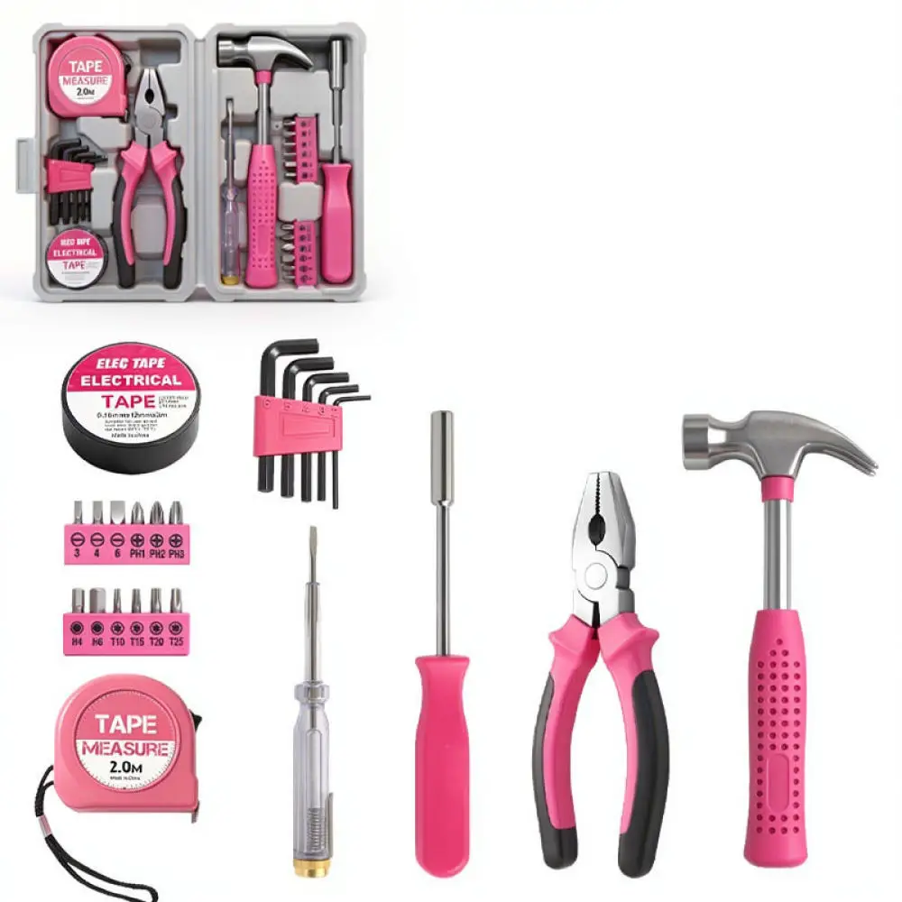 General Household Repair Tool Kit Chrome Vanadium Steel Hand Tool Set For Yunbei Daily Maintenance Hardware Gear