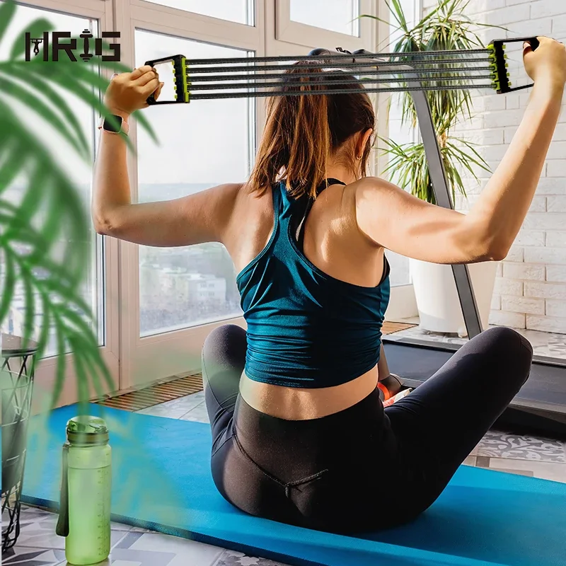 Newly Upgraded Fitness Gym Trainer Exercise Equipment Hand Grips Resistance Training Breast Expander