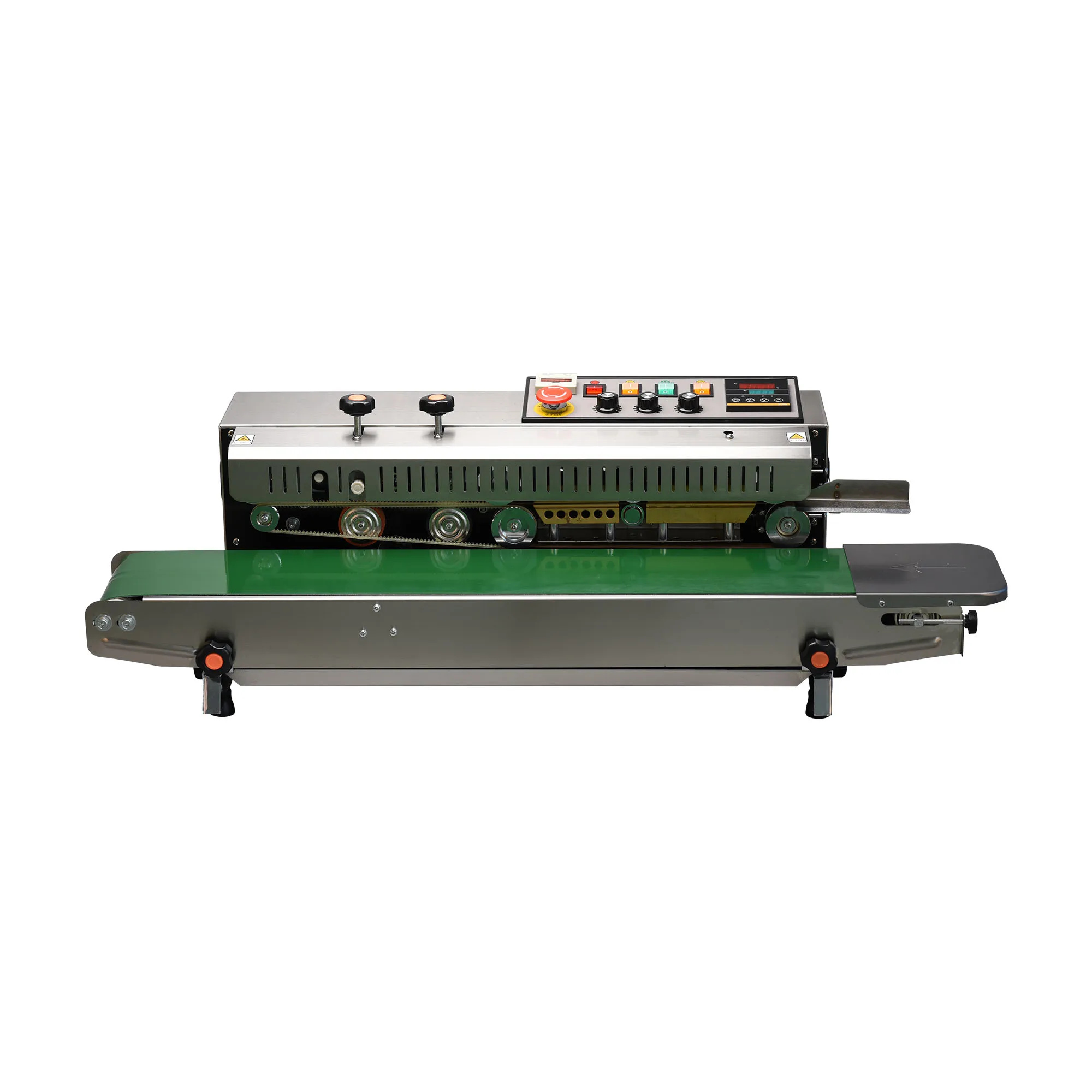 

Автоматическая электрическая машина для запечатывания ПЛК из нержавеющей стали с масляным нагревателем горячего воздуха для запечатывания пищевых продуктов