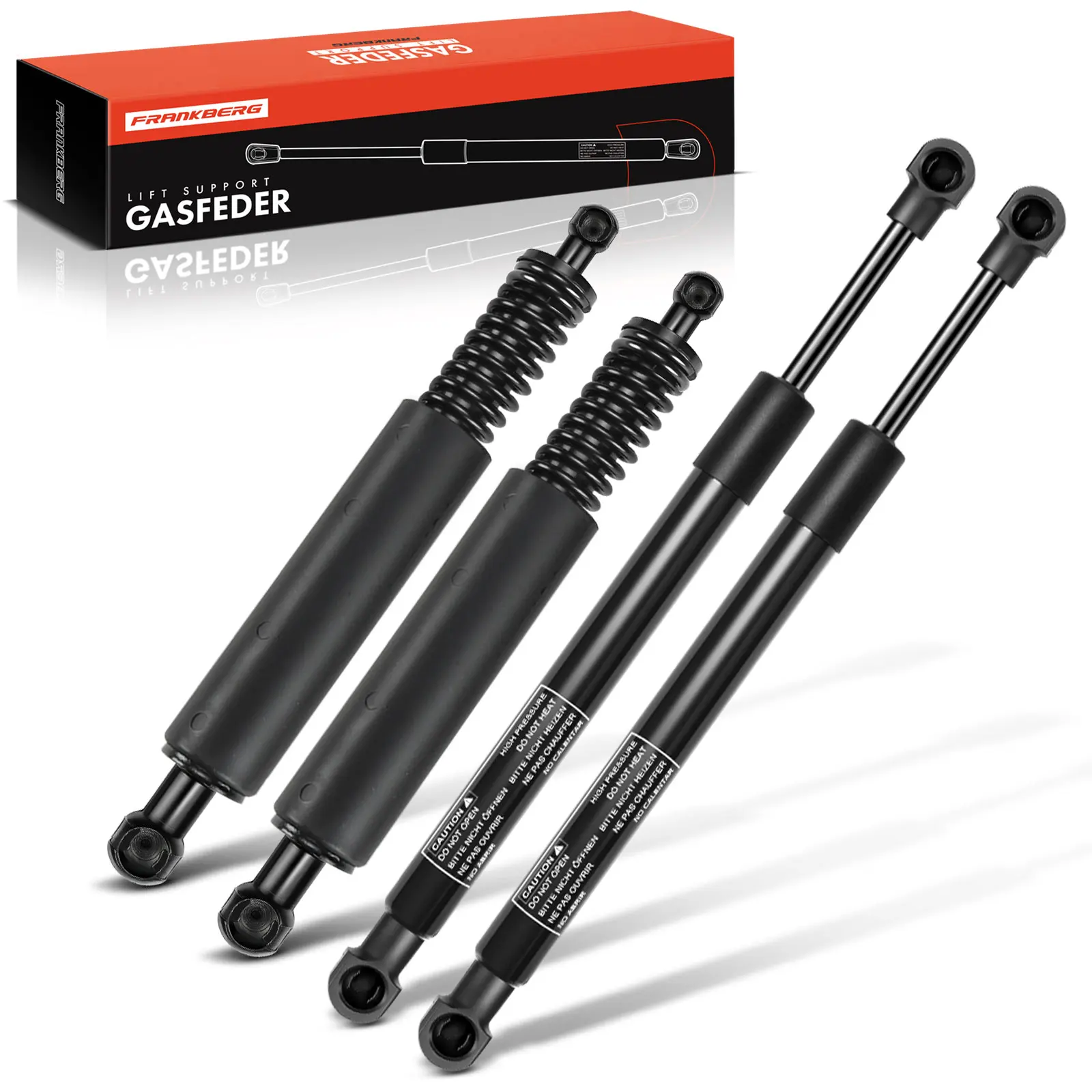 Amortiguador de gas Frankberg 4x para la ventana trasera del VW Touareg 7L6 7L7 7LA 7L6845587A 6617 7L6827550N 7L6827550M 7L6827550E