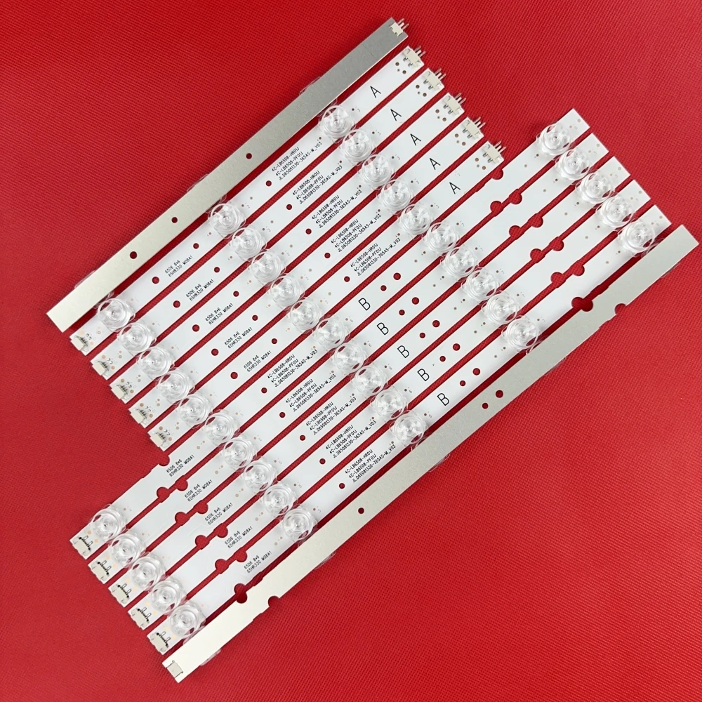 LED strip 8LED for THOMSON 65UD6306X1 65UD6326 65UD6306 65UD6336 65UD6406 65P65US 65S421 65S423 65S425 65S423TFAA 65S425LACA