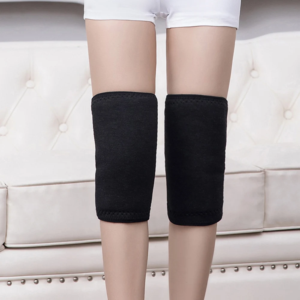 

Fleeces Warming Knee Braces For Elderly Comfy Breathable Knee Bandage For Home Bedroom