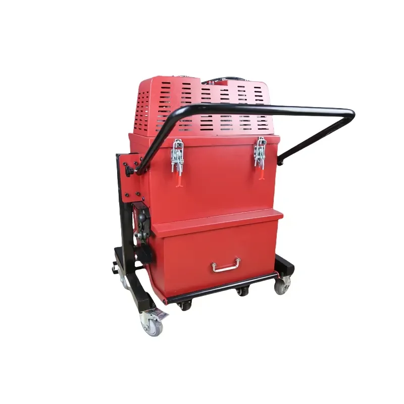 Large Capacity Dual-Head Industrial Vacuum Cleaner for Road Machinery Effective in Removing Construction Dust Epoxy Grinding