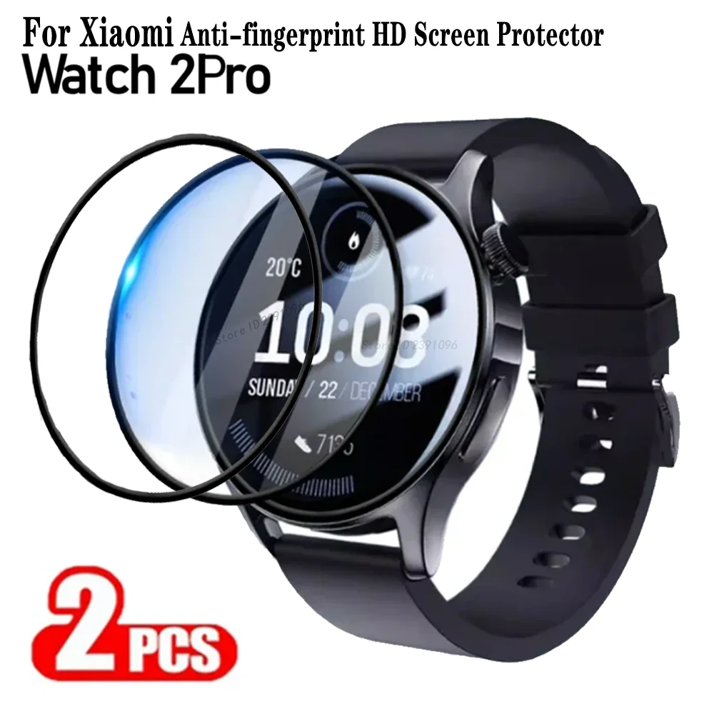 3D Screen Protector for Xiaomi Mi Watch 2 Pro Curved Screen Anti-scratch Film for Mi Watch 2 Pro Protective Film (Not Glass)