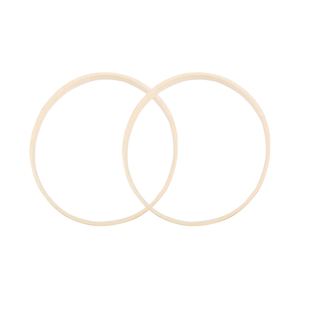 

Bamboo Embroidered Wreath The Ring DIY Embroidery Hoop Circle Cross Stitch Wooden