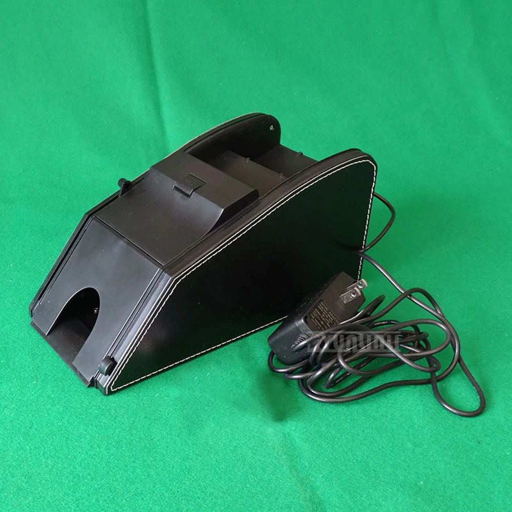 Automatic Casino Poker Card Shuffler: NEW 2-in-1 Card Shuffler And Dealer Box 