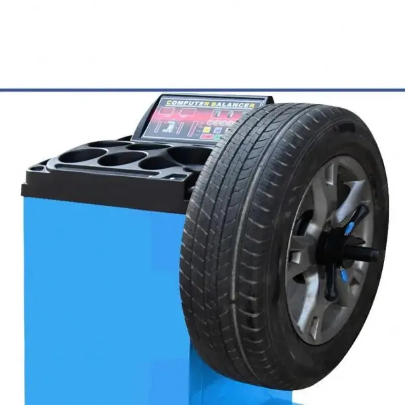 2024 New Type Cheap Ce Quality China Tire Wheel Balancer for Sale 20inch Wheel Balancing Machine