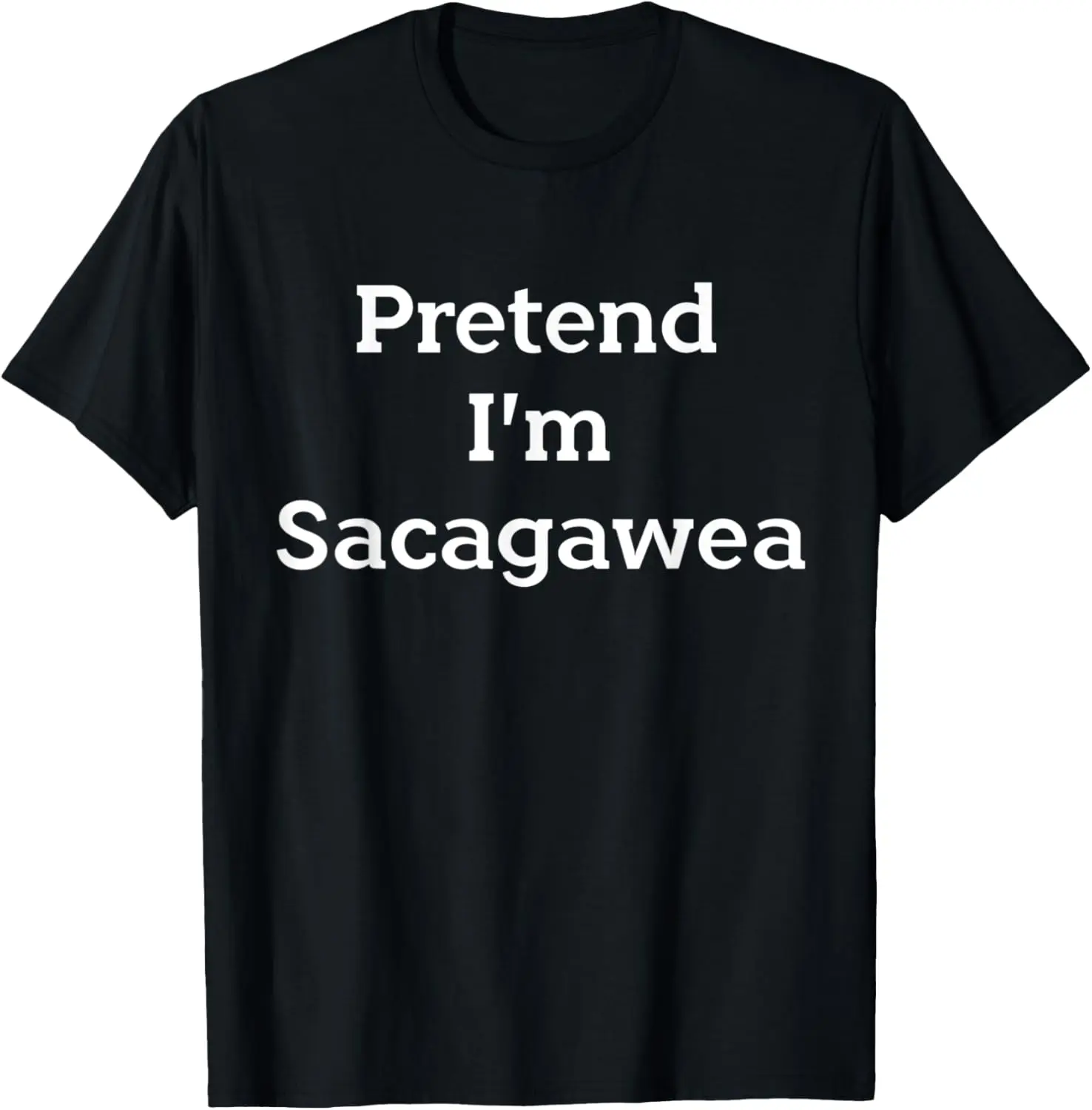 

Pretend I'm Sacagawea Costume Shoshone History Halloween T-Shirt