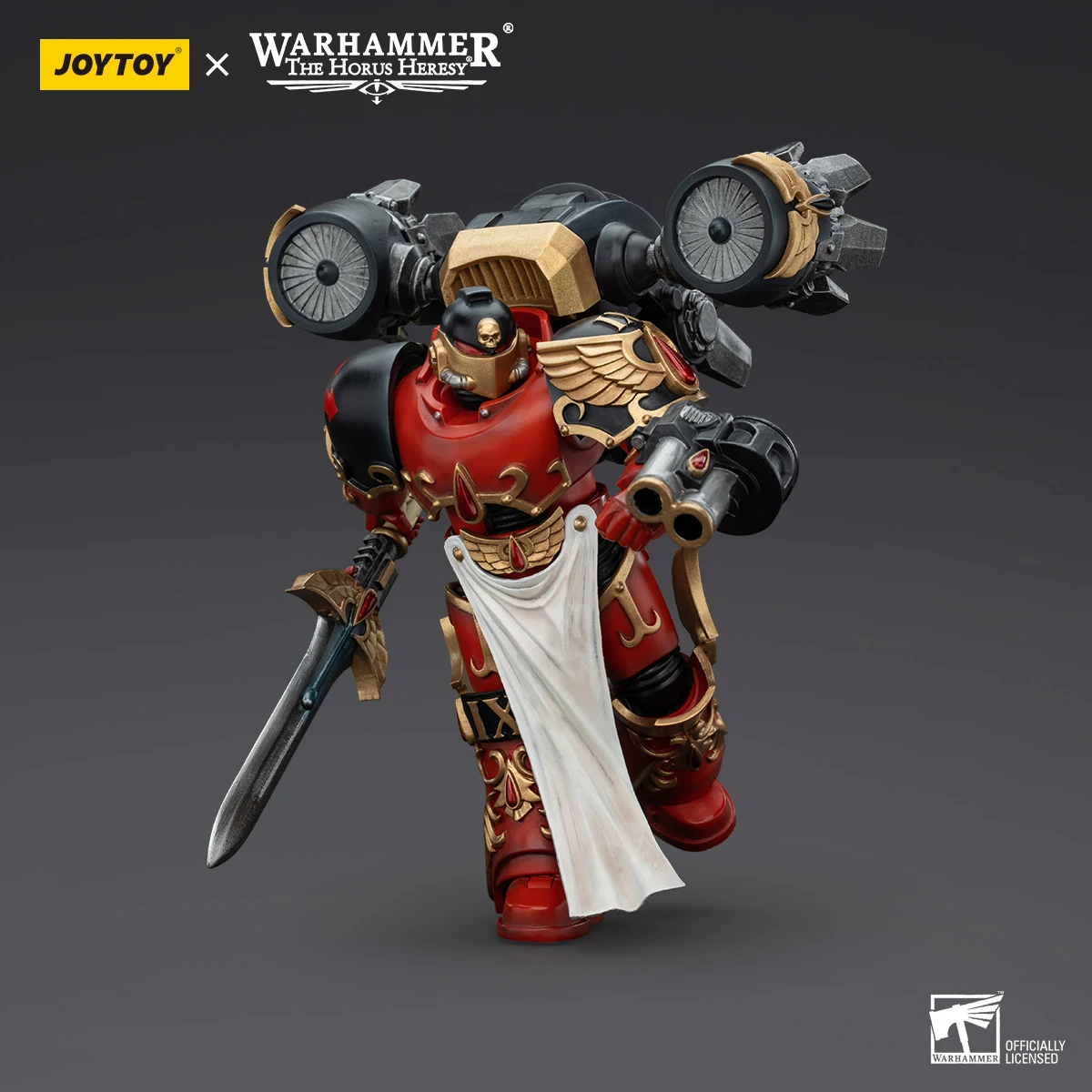 JOYTOY Warhammer The Horus Heresy Blood Angels Action Figure Dawnbreaker Cohort Joints Movable Figurine Collector Model Toy Gift