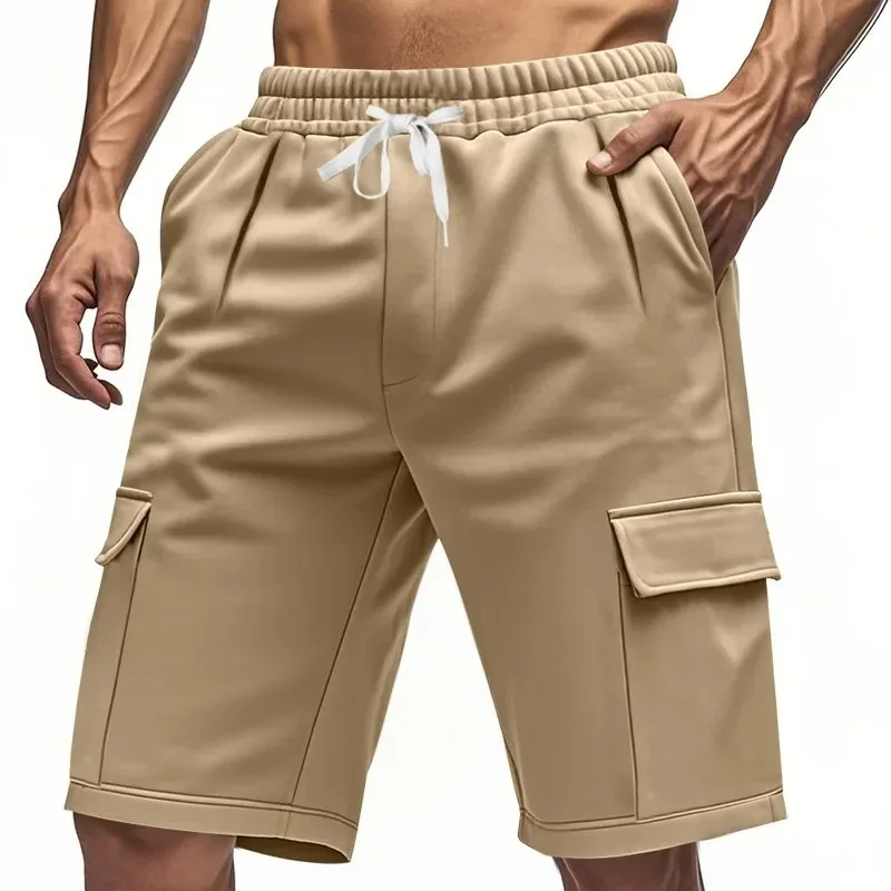 

Sports five-point pants men's summer breathable and skin-friendly loose squat jogging casual multi-pocket tooling shorts