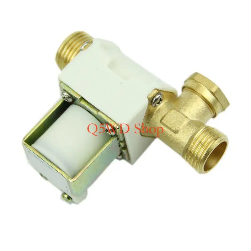 

Q5WD Hot 24V for DC Electric Solenoid for Valve For Water Air N/C 1/2" Normally Close