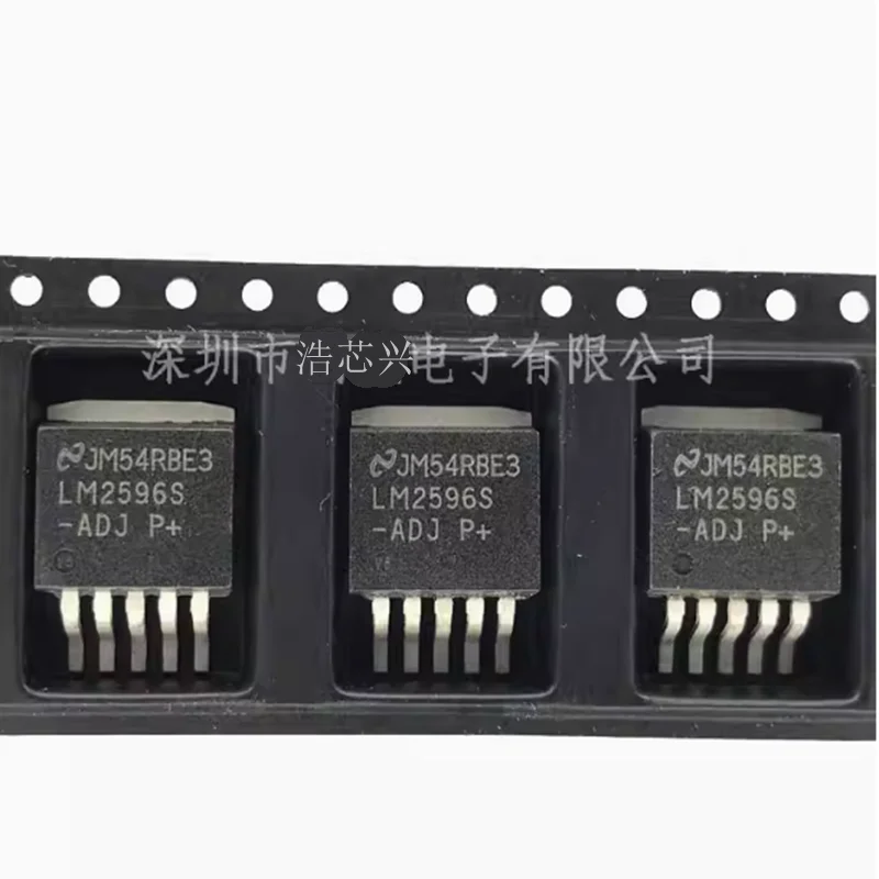 5PCS-20PCS LM2596S-ADJ TO263 3A step-down DC-DC regulator chip  LM2596SX-ADJ