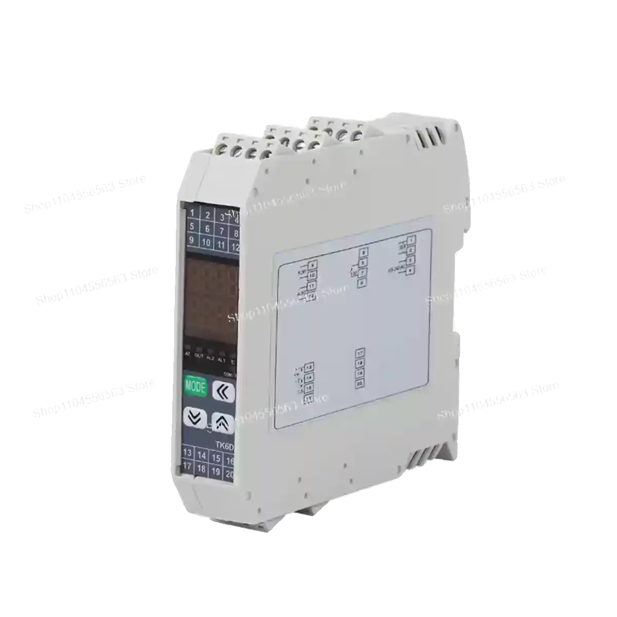 Din rail PID temperature control module RELAY SSR 1 way alarm RS485 communication digital thermostat thermal regulator