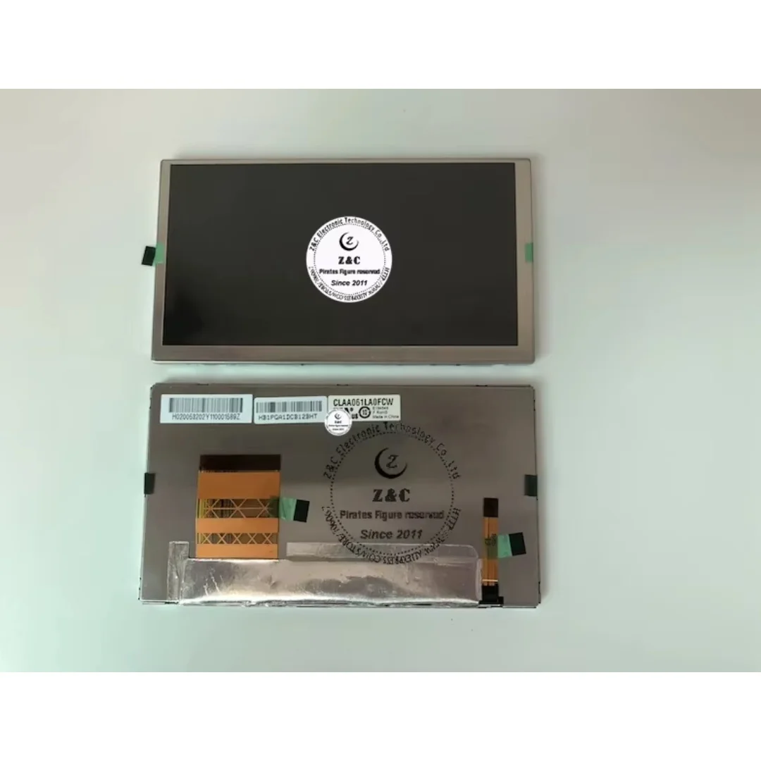 

CLAA061LA0FCW Совершенно новая оригинальная 6,1-дюймовая ЖК-панель дисплея с разрешением 800*480 для промышленного оборудования