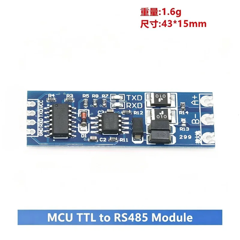 1~10PCS TTL Turn To RS485 Module 485 To Serial UART Level Mutual Conversion Hardware Automatic Flow Control Power Supply Module