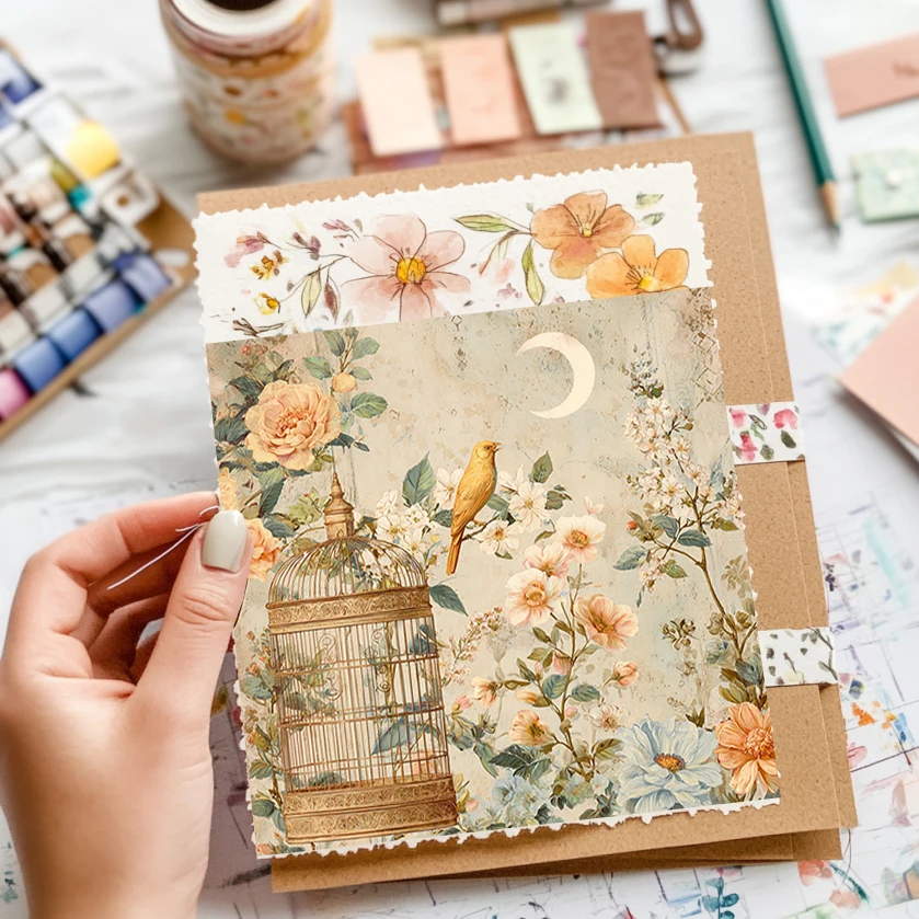 Kertas Origami & Scrapbooking 6x6 inci (36 Lembar): Pola Percikan/Tekstur Artistik untuk Pembuatan Kartu DIY & Scrapbooking Kreatif