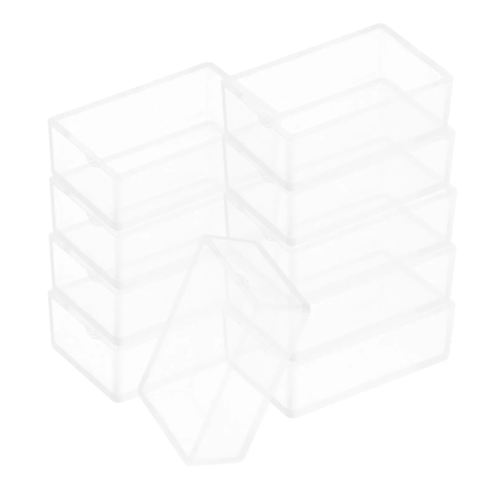 100Pcs Mini Watercolor Paint Containers Lids Portable Compact Travel Sketching Palette for Outdoor Painting Empty