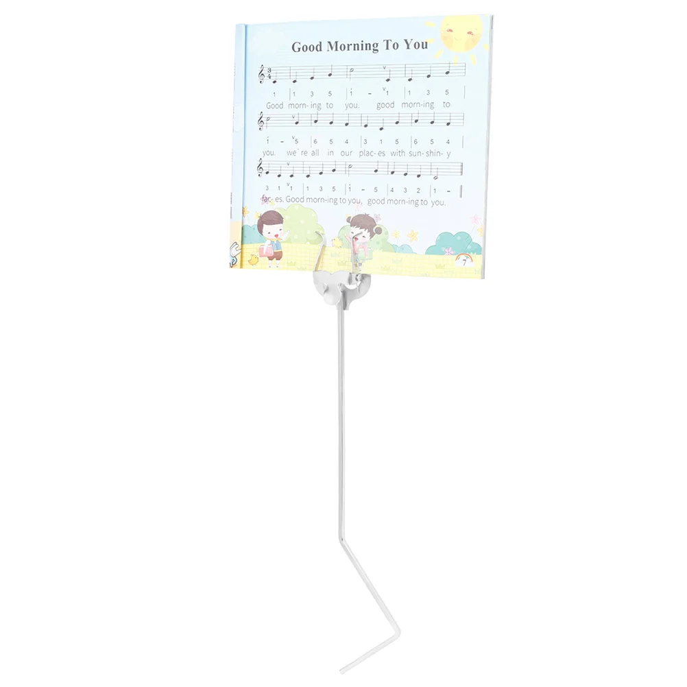 

Music Sheet Clip Piccolo Lyre Holder Portable Foldable Stand For Flutist Anti-Wear Metal Design Music Instrument Accessories