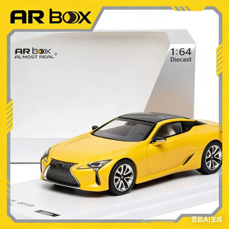 

AR Box 1: Коллекционная модель автомобиля Lexus LC500 2018 года, масштаб 1:64, литая под давлением, высококачественная, реалистичная, статическая, для взрослых, игрушка для мальчиков.