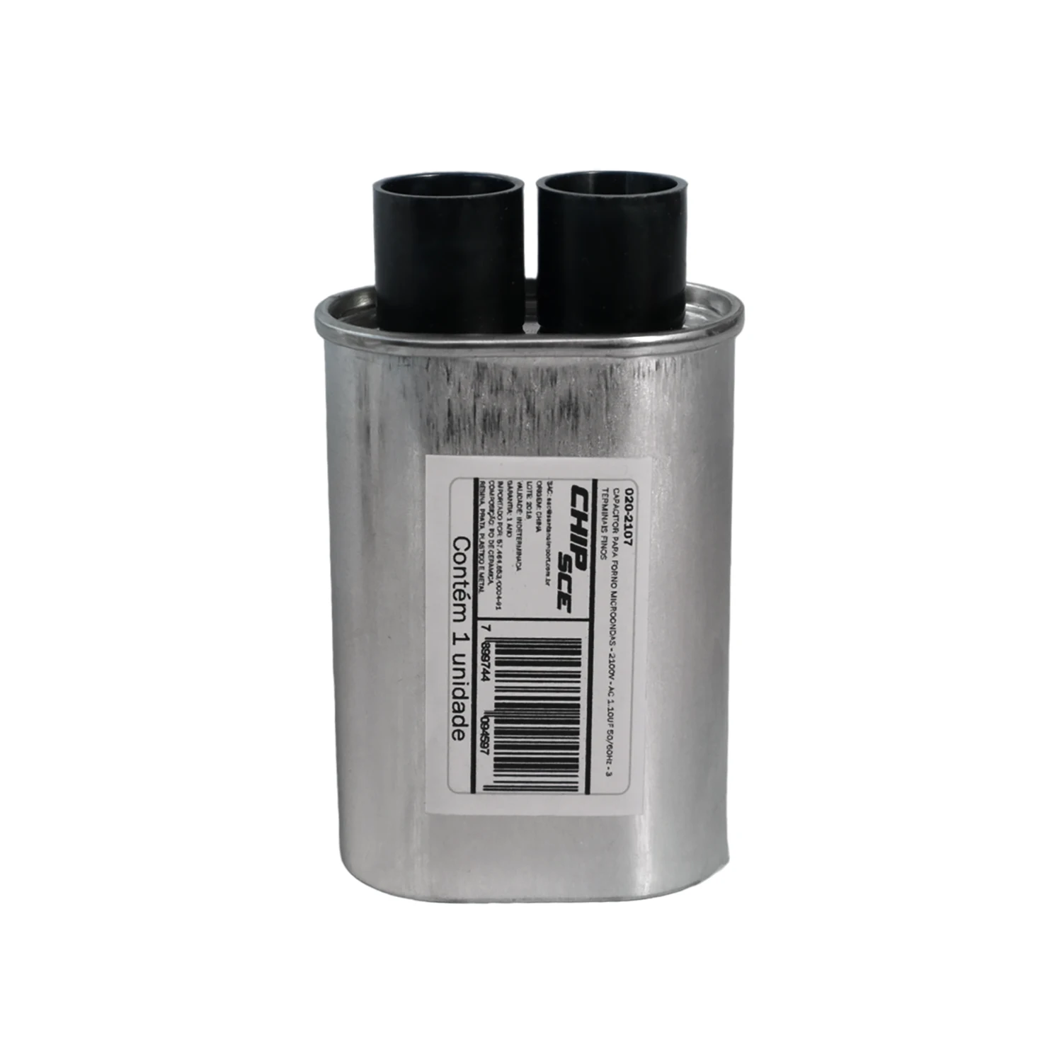 Capacitor For Microwave 1.10UF X 2100v 3 Slim Terminals