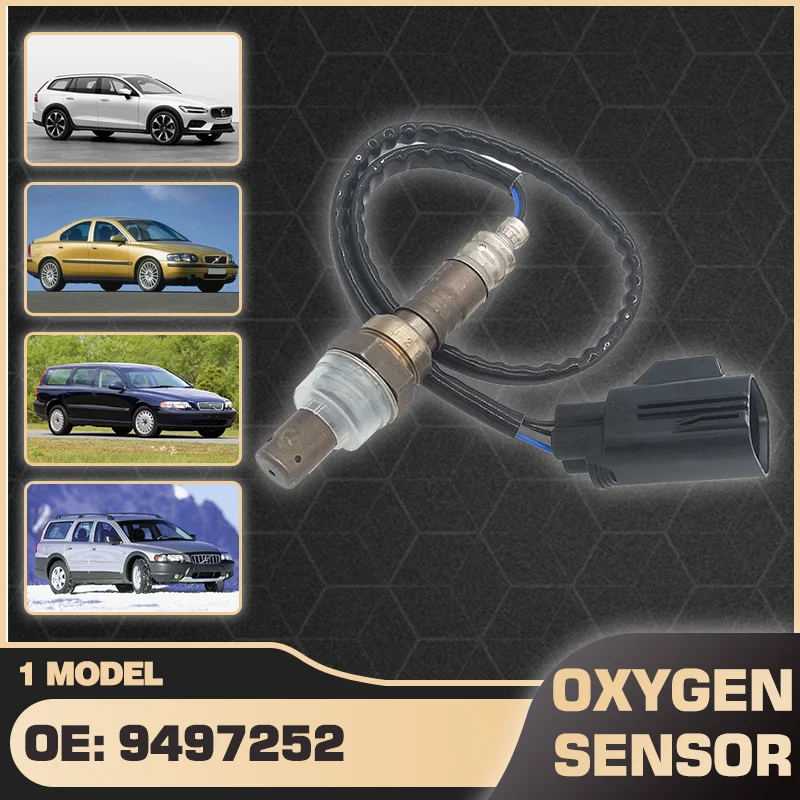 9497252 Sonda Lambda aguas arriba Sensor de oxígeno O2 para Volvo Cross Country Volvo S60 Volvo V70 MK2 Volvo V70 XC 2001 2002 9125583