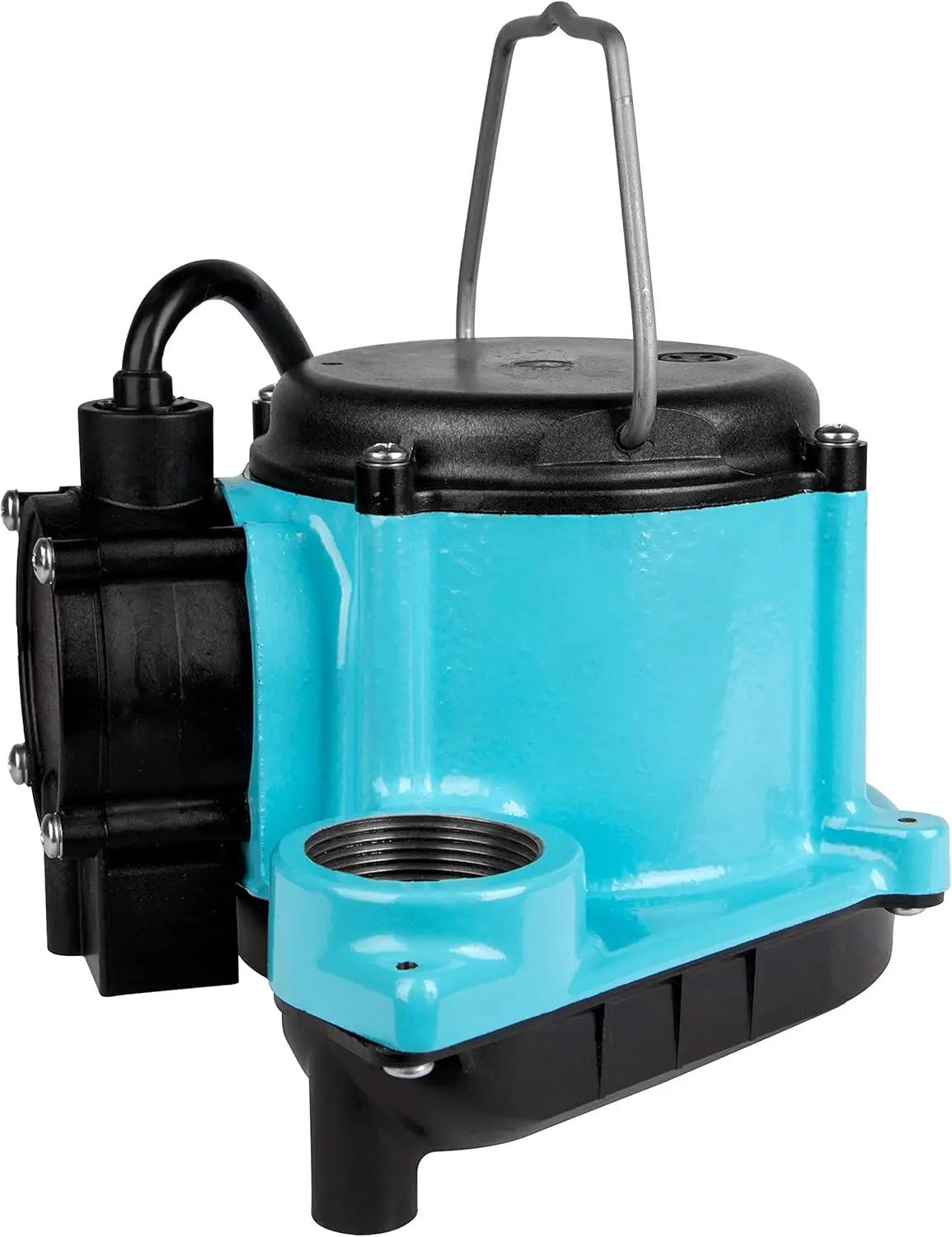 Bomba de sumidero automática compacta para fregadero, sistema de lavabo de 10 pies, 115 V, 1/3 HP, 2760 GPH, WRSC-6 Cable