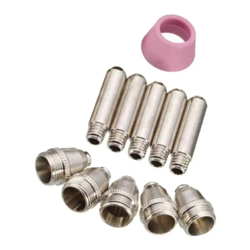 SG-55 AG-60 WSD-60 Plasma Cutter Cutting Torch Tip Nozzles Consumables 11pcs