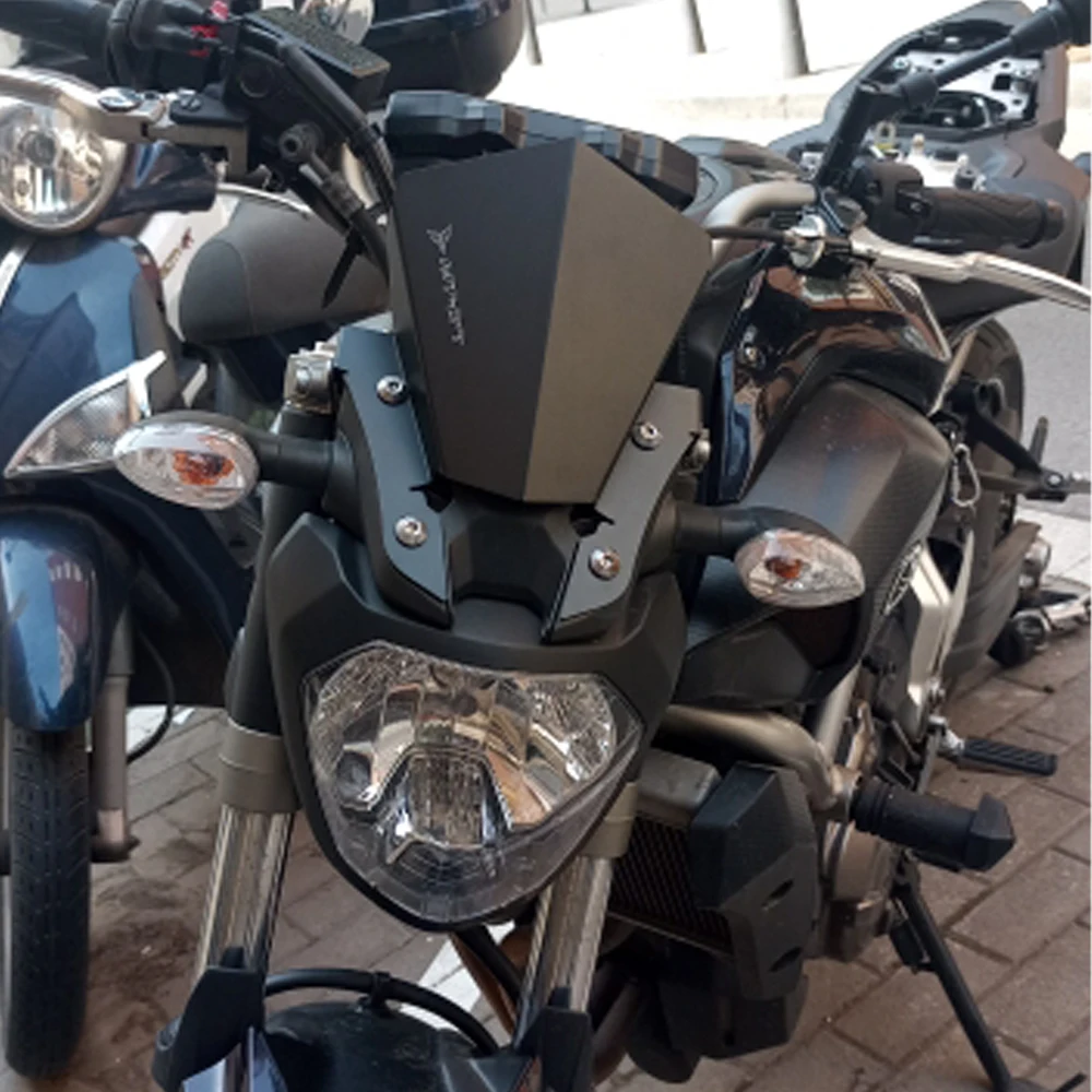 

Лобовое стекло для YAMAHA MT-07 MT07 MT 07 FZ-07 2013 2014 2015 2016 2017, аксессуары, дефлектор ветра, обтекатель мотоцикла