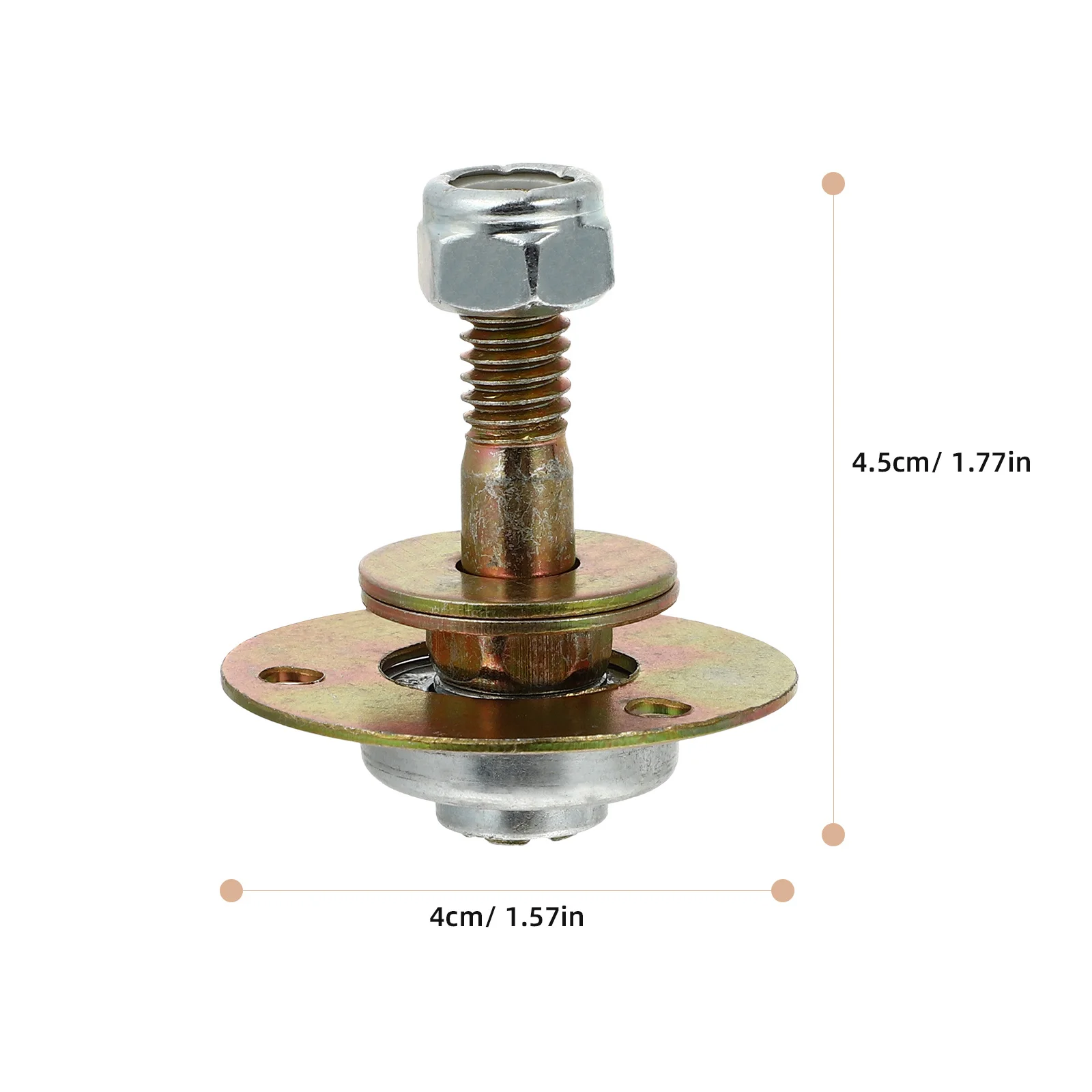 4 قطعة محمل هزاز ربط قطعة M8X45Mm الأثاث الأجهزة محامل كرسي طائرة شراعية استبدال الحديد براعة هزاز
