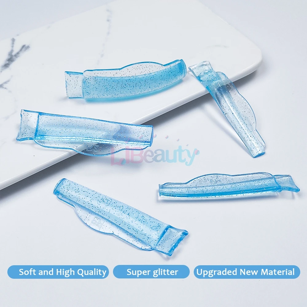 Libeauty 5 Pairs Silicone Eyelash Perming Lash Lift Pad Lifting Eyelash Curler Eeyelash Curling Iron Accessories Makeup Tools