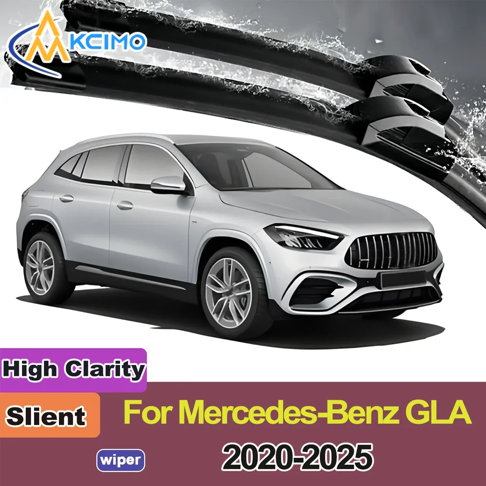 

2PCS New Front Windshield Wiper Blade for Mercedes-Benz GLA H247 2020-2025 Front Windshield Auto Wipers Blade Accessories 2025