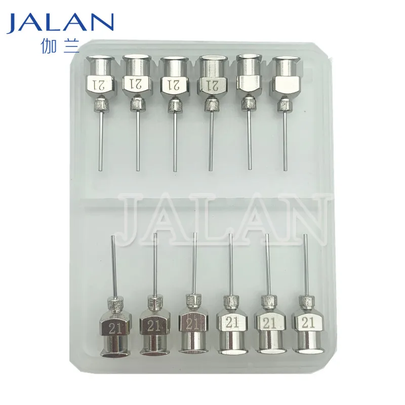 Dispensing Needles for Mobile Phone LCD Display Glass Frame Sticky Adhesive Controling, AB/PUR E-FIXIT Glu Head Tips