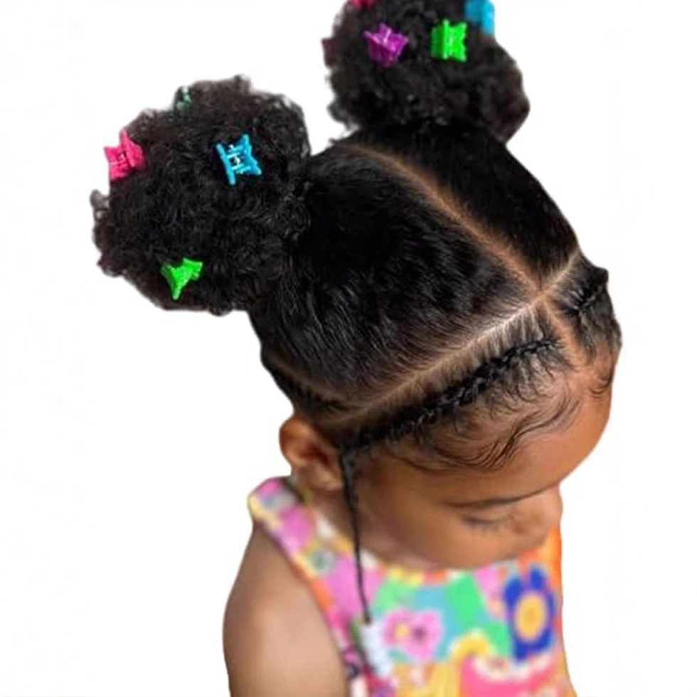 EASTSECRET Synthetic Africa Hot Selling Children's Explosive Ball Ponytail Cute Hair Accessories Wig Headwear Ponytail Package