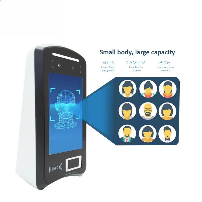 5-inch Biometric Face Fingerprint Attendance with 4G Wifi Network Security Biometric Time Attendance Machine