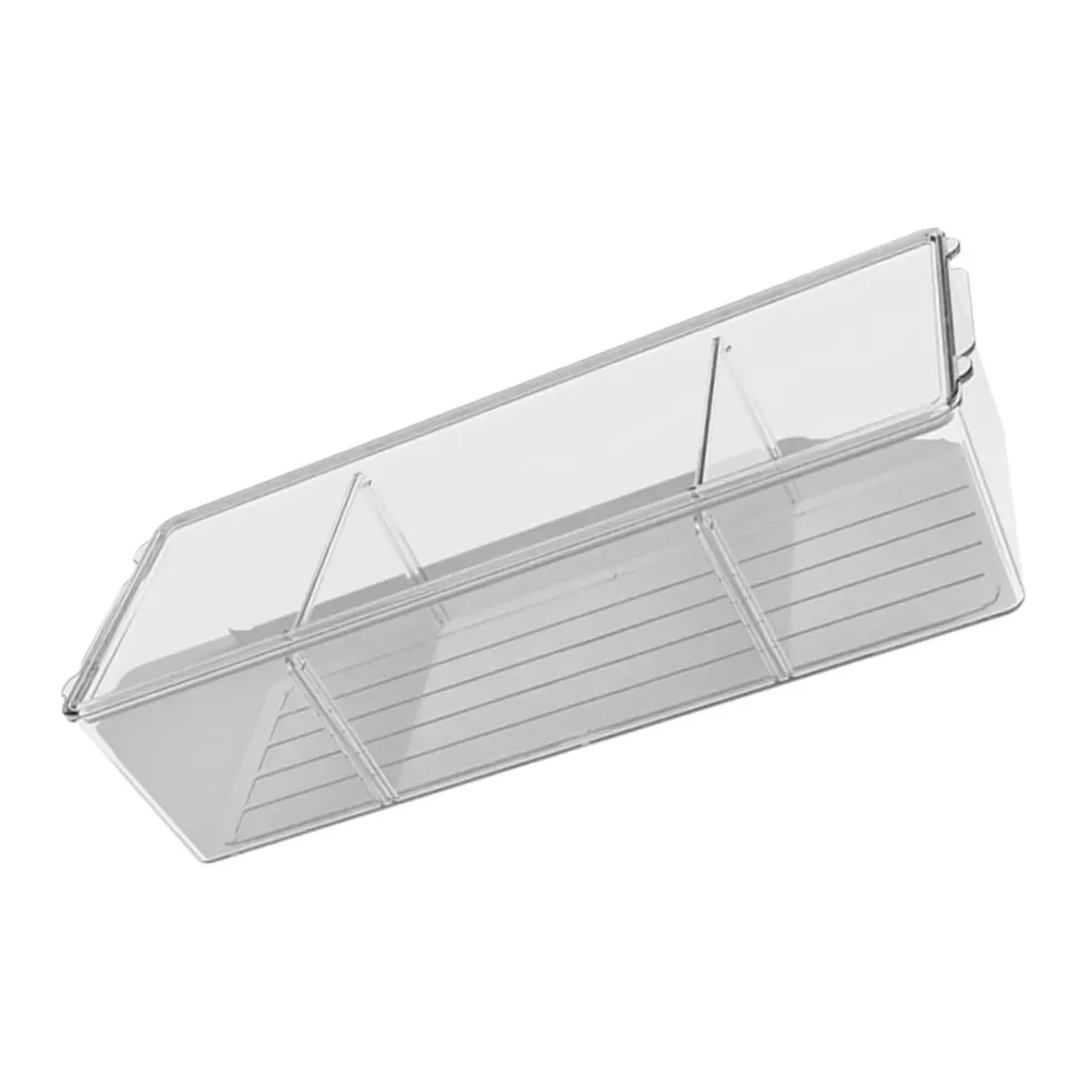 

Transparent Storage Box Large Capacity PET Practical Design Sundries ganizer Home Office Cosmetics Bra Container Desk