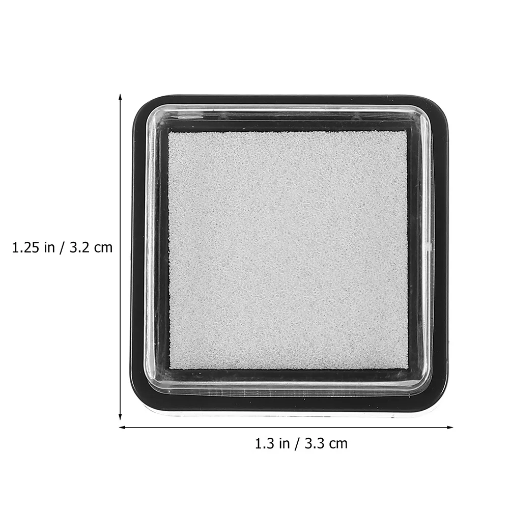 15Pcs DIY Ink Pad Premium Sponge Reusable Stamp Pads for Craft Scrapbooking Fingerprint Art Classroom Office Use