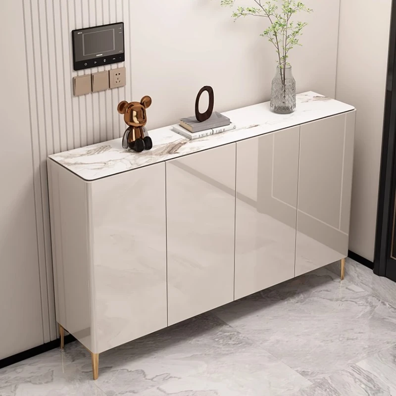 

Light luxury shoe cabinet, integrated wall locker at the entrance of the home 2025 new large-capacity storage entrance cabinet